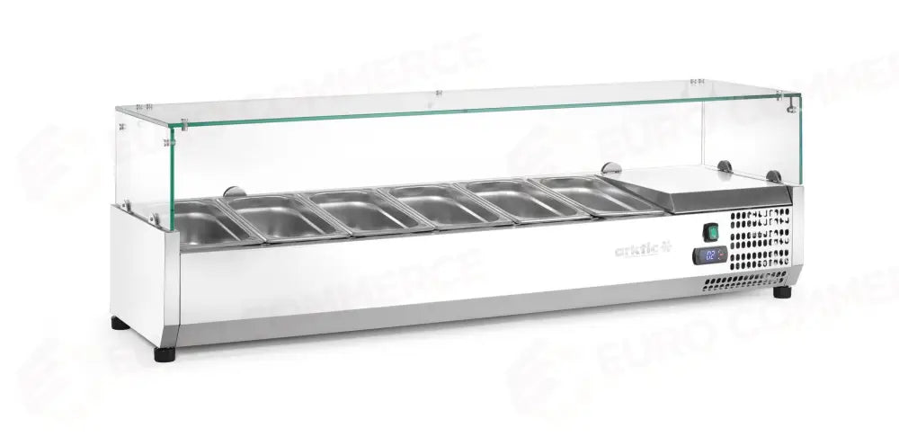 VETRINA REFRIGERATA GN 1/3 ARKTIC 9X 54L 230V/180W 420X2005X(H)456MM - 232996