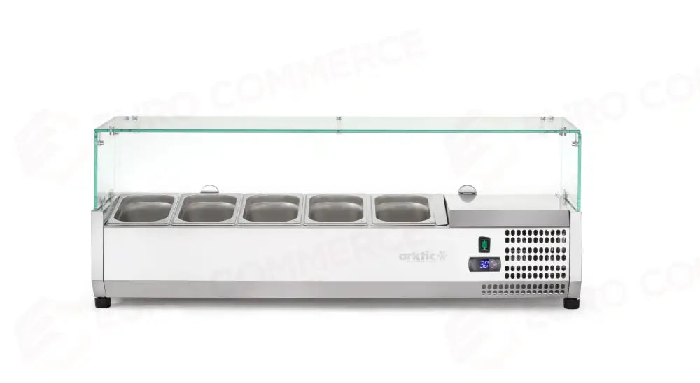 VETRINA REFRIGERATA GN 1/4 ARKTIC 8X 230V/180W 1805X335X(H)460MM - 232927