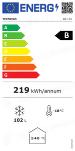 Etichetta Energetica AB 110 TECFRIGO