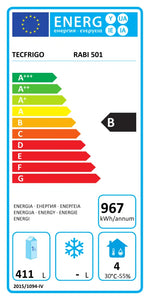 Etichetta Energetica RABI 501 TECFRIGO