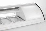 VETRINA REFRIGERATA SUSHI 5X GN 1/3 ARKTIC 230V/160W 1307X445X(H)327MM - 233757