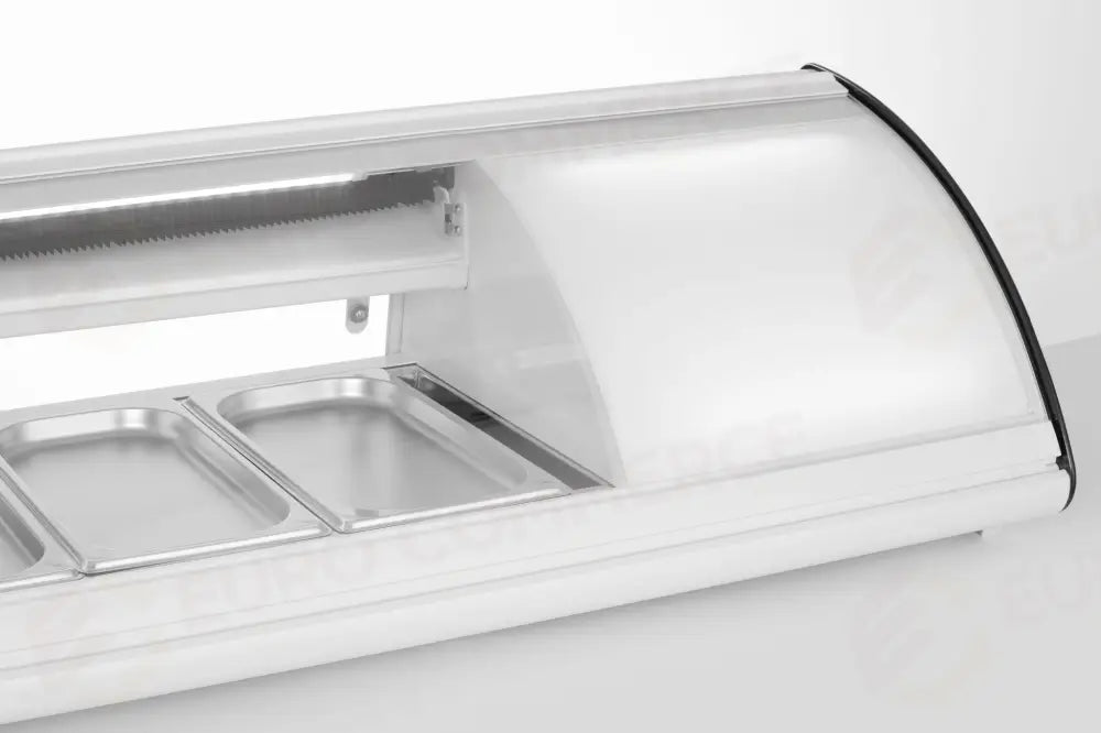 VETRINA REFRIGERATA SUSHI 5X GN 1/3 ARKTIC 230V/160W 1307X445X(H)327MM - 233757
