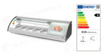 VETRINA REFRIGERATA SUSHI 5X GN 1/3 ARKTIC 230V/160W 1307X445X(H)327MM - 233757