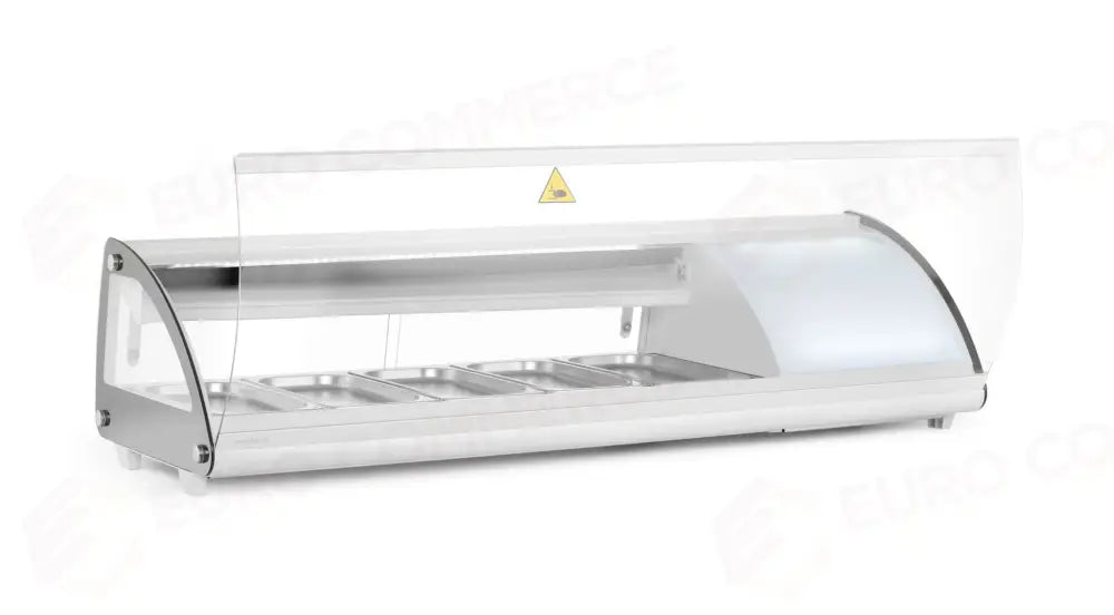 VETRINA REFRIGERATA SUSHI 5X GN 1/3 ARKTIC 230V/160W 1307X445X(H)327MM - 233757