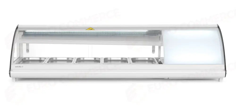 VETRINA REFRIGERATA SUSHI 5X GN 1/3 ARKTIC 230V/160W 1307X445X(H)327MM - 233757
