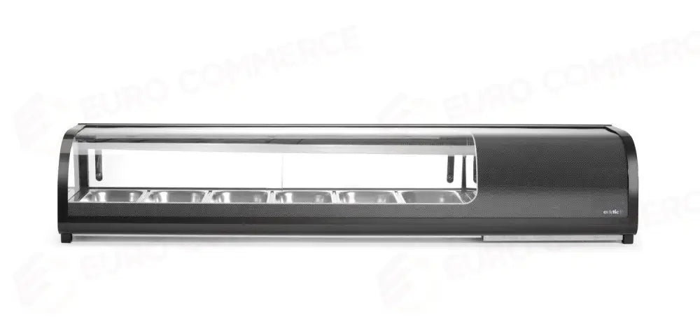 DISPLAY SUSHI ARKTIC GN 1/3 NERO 220-240V/190W 1529X426X(H)296MM - HENDI