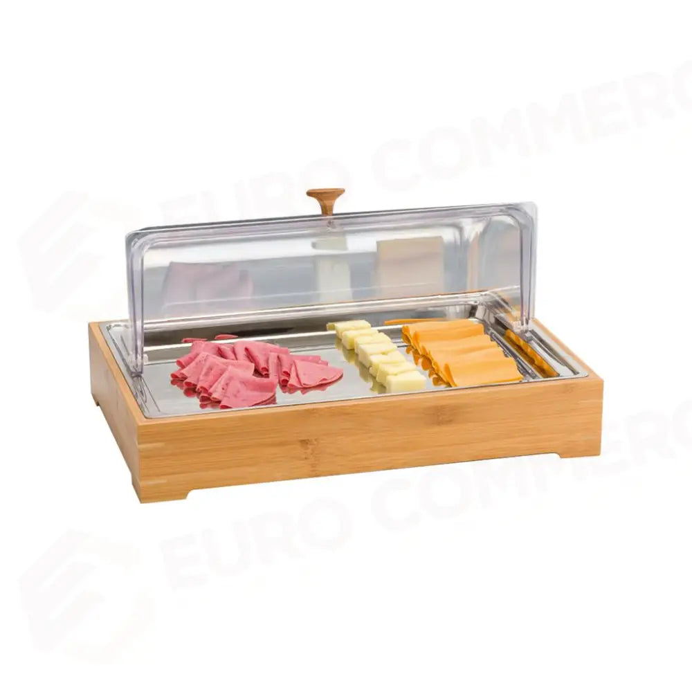 VETRINA RETTANGOLARE REFRIGERANTE CON CUPOLA APRIBILE 30X45 CM ISTANBUL ZCP 772 MEDRI - 13690056 - MEDRI