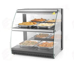 VETRINA RISCALDATA AL QUARZO A DUE LIVELLI HENDI 230V/560W 650X485X(H)630MM - 233962