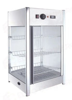 VETRINA RISCALDATA DA BANCO HENDI 97 LITRI 230V/800W 460X467X(H)785MM - 233740