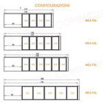 VETRINA SUSHI - WLS-93L - ATOSA