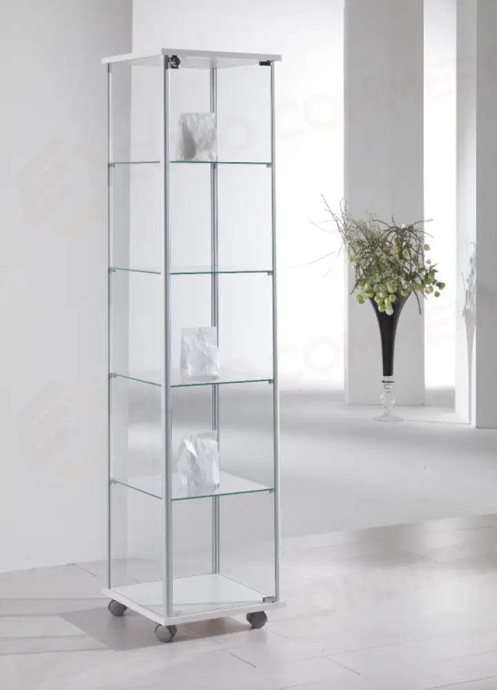 VETRINE ALLUMINIO ALLDESIGN 43X43X180 CM - 43/A - ITALVETRINE