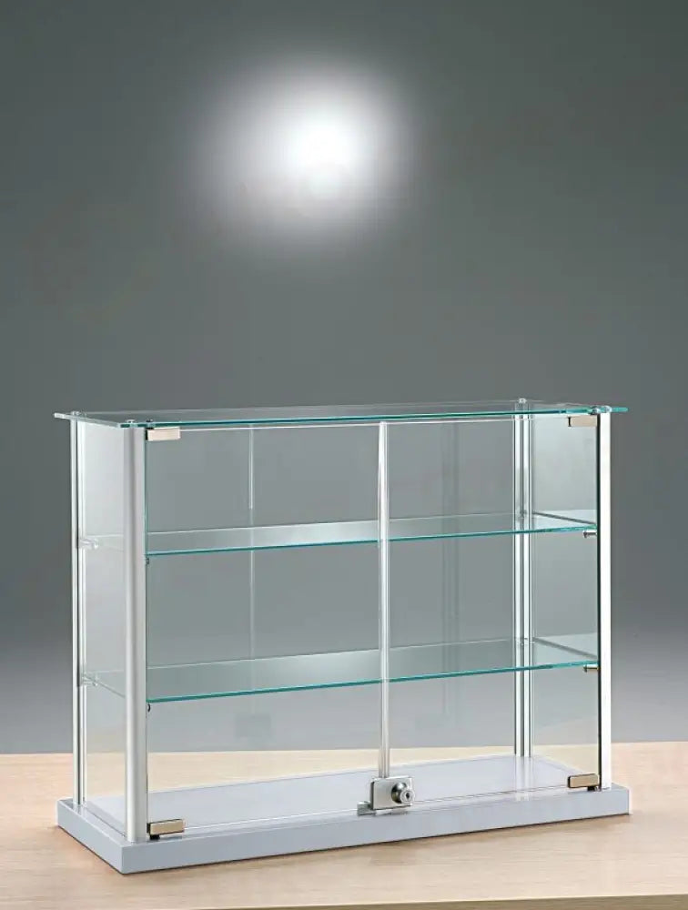 VETRINE ALLUMINIO DA BANCO ALLDESIGN 65X25X50 CM - 6/5 - ITALVETRINE