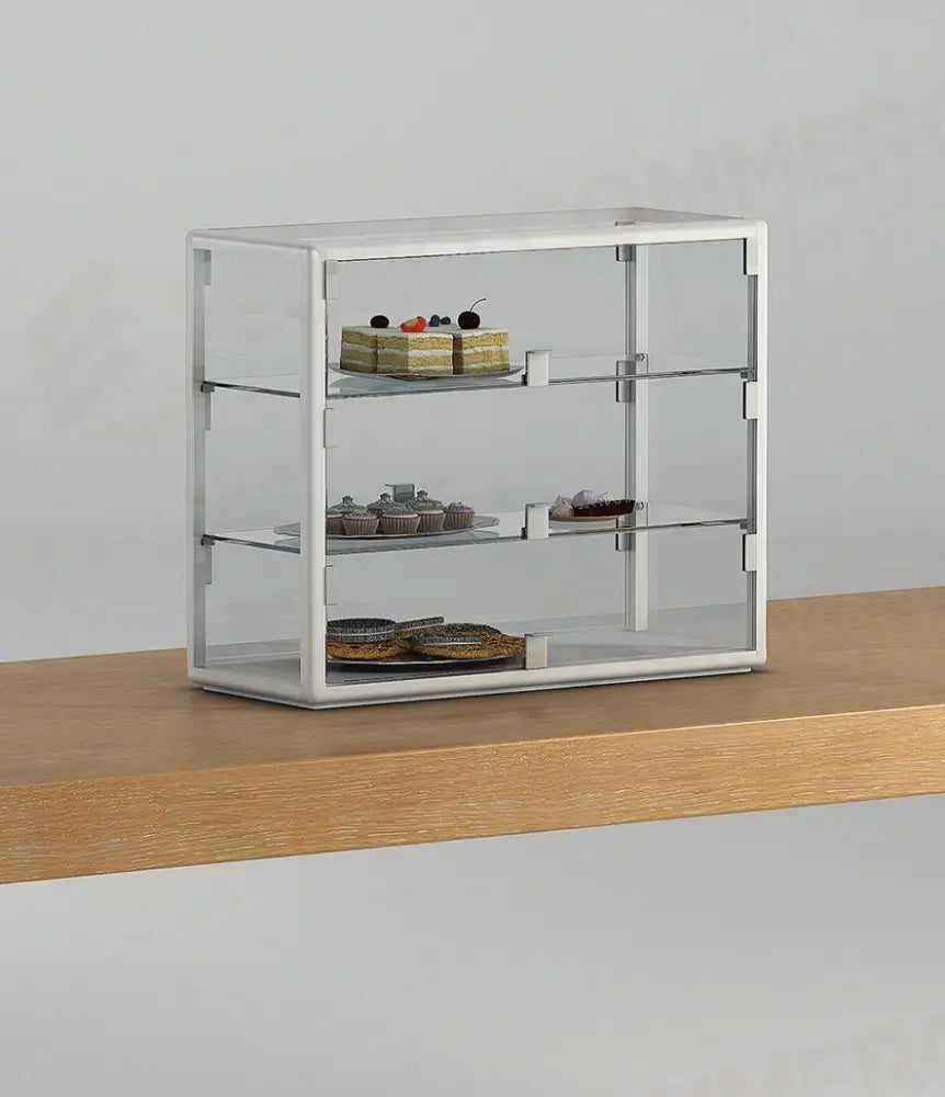 VETRINE ALLUMINIO DA BANCO ALLDESIGN + PLUS 63X23X51 CM - 6/5PB - ITALVETRINE