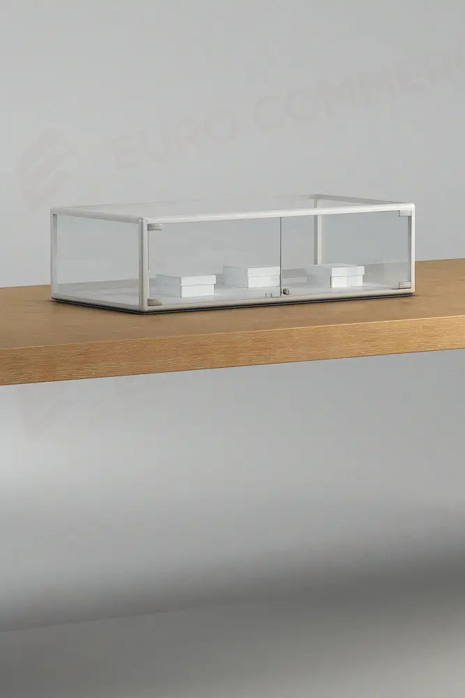 VETRINE ALLUMINIO DA BANCO ALLDESIGN + PLUS 99X49X27 CM - 1/TP - ITALVETRINE