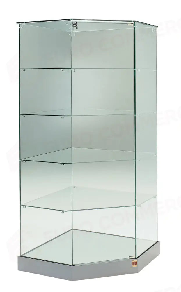 VETRINE ANGOLARI LAMINATO 73X73X180 CM - 182/AG - ITALVETRINE