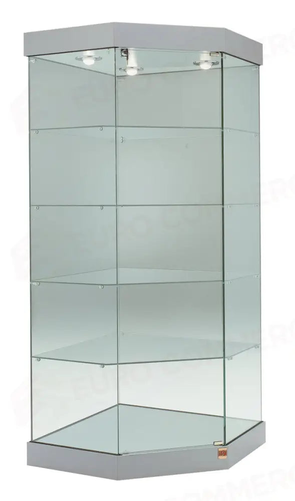 VETRINE ANGOLARI LAMINATO 73X73X188 CM - 191/AG - ITALVETRINE