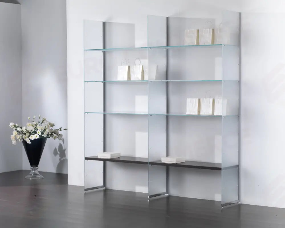 VETRINE COMPONIBILI GLASSYSTEM 203X40X220 CM - COM/GS21 - ITALVETRINE