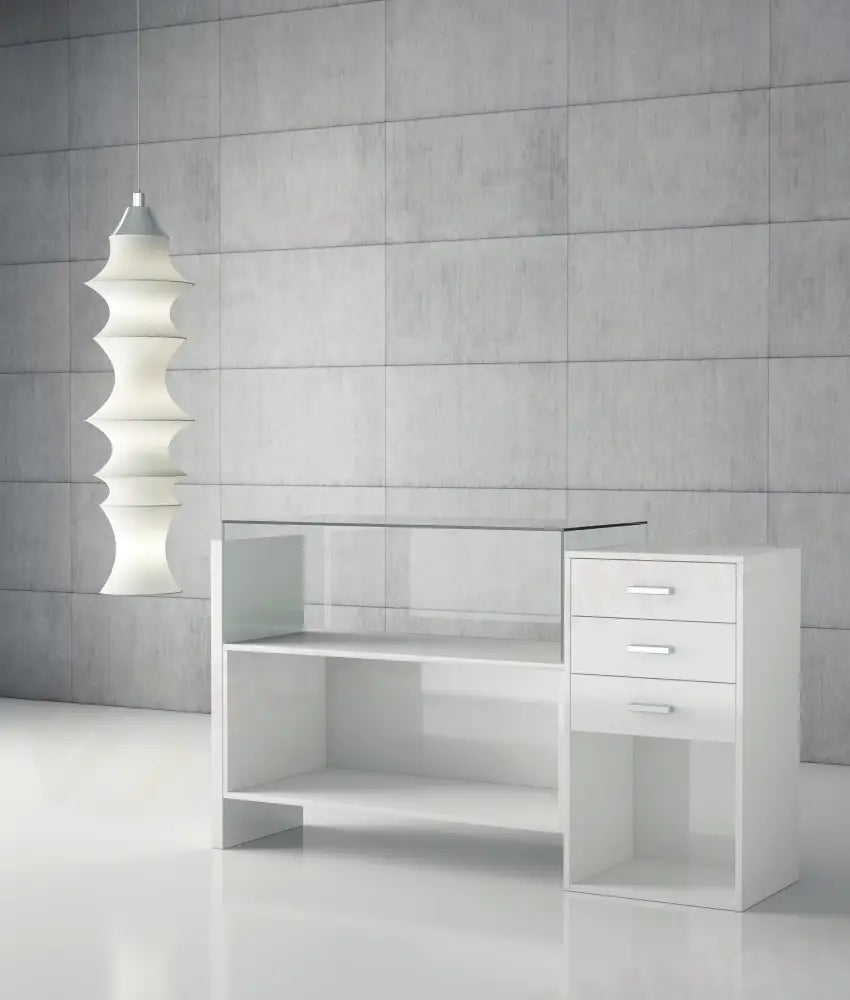 VETRINE COMPONIBILI QUADRATUM 164X55X95 CM - COMPOSIZIONE A - ITALVETRINE