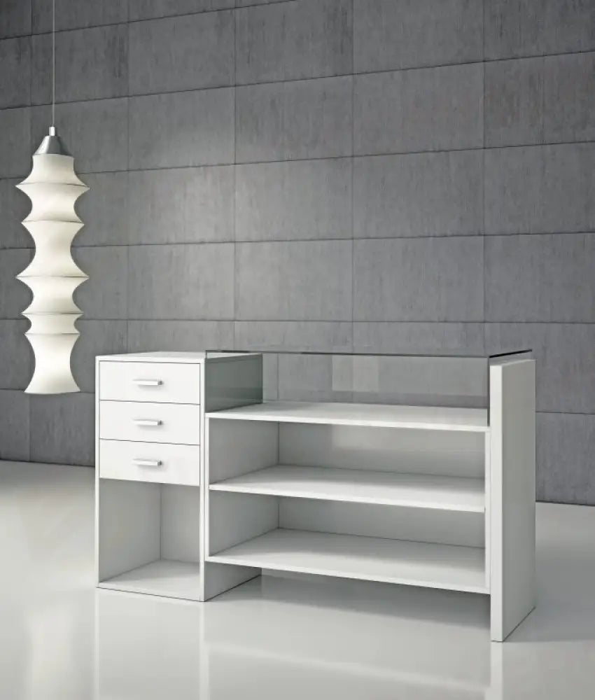 VETRINE COMPONIBILI QUADRATUM 164X55X95 CM - COMPOSIZIONE B - ITALVETRINE