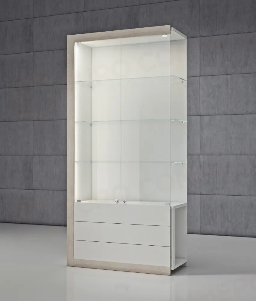 VETRINE COMPONIBILI QUADRATUM FRAME 100X40X210 CM - QF/CC - ITALVETRINE