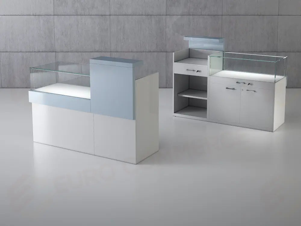 VETRINE COMPONIBILI QUADRATUM FRAME 150X53X120 CM - COM/QF1 - ITALVETRINE