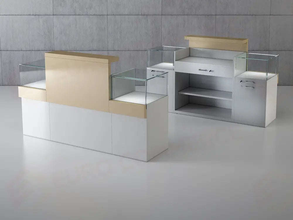 VETRINE COMPONIBILI QUADRATUM FRAME 200X53X120 CM - COM/QF2 - ITALVETRINE
