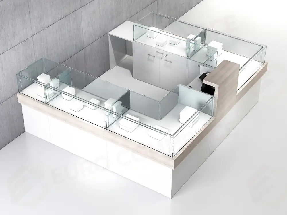 VETRINE COMPONIBILI QUADRATUM FRAME 250X250X120 CM - COM/QF7 - ITALVETRINE