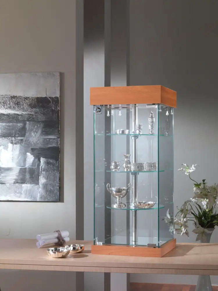 VETRINE DA BANCO GIREVOLI LAMINATO 31X31X74 CM - 201/RQ - ITALVETRINE
