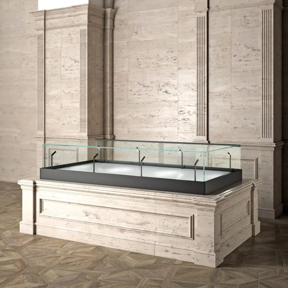 VETRINE DA BANCO MUSEUM 182X80X45 CM - MU/TB - ITALVETRINE