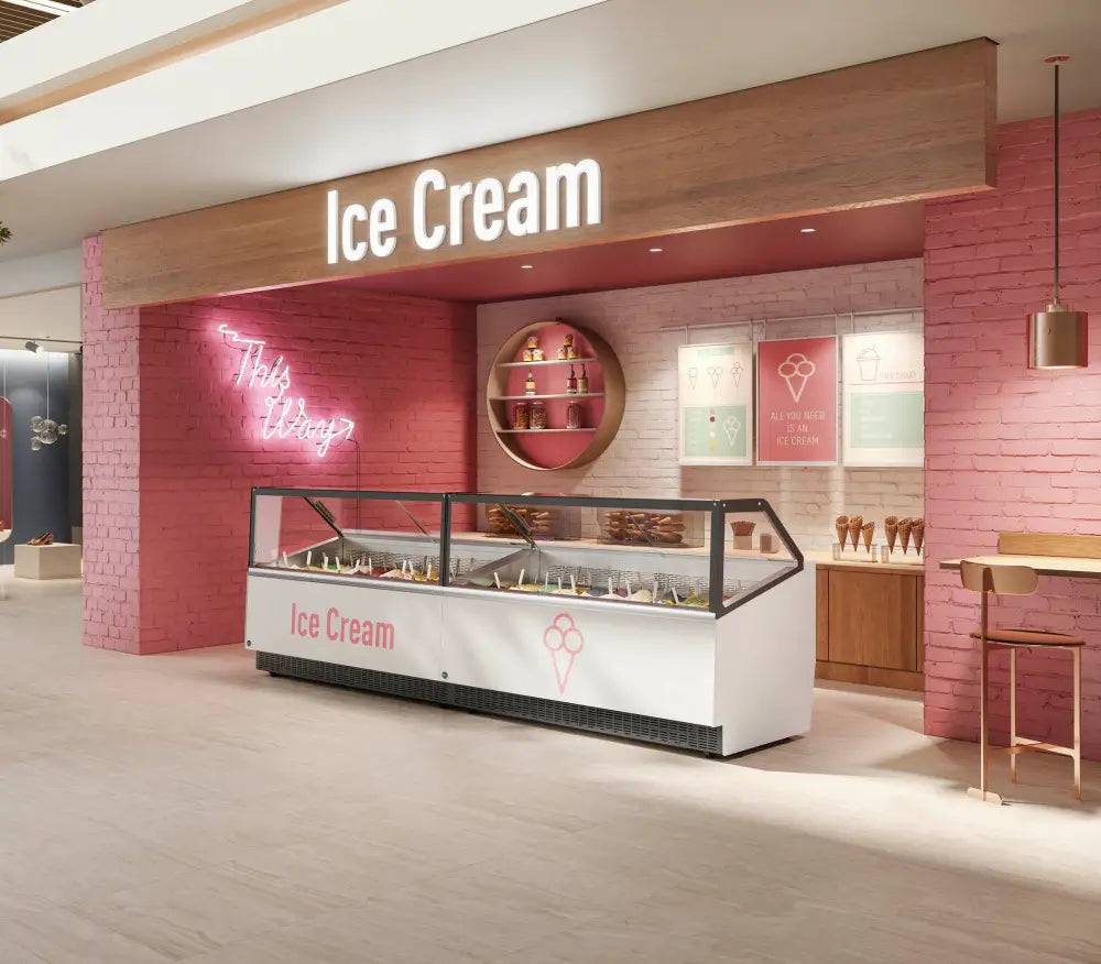 VETRINE E BANCHI REFRIGERATI PER GELATI E SURGELATI - DELIGHT 20 - IARP - ATTREZZATURA PROFESSIONALE