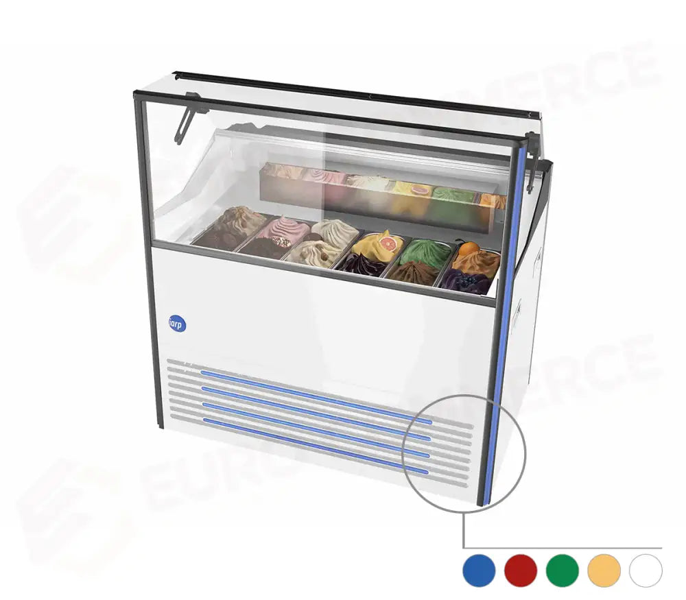 VETRINE E BANCHI REFRIGERATI PER GELATI E SURGELATI - DELIGHT 6 LITE - IARP - ATTREZZATURA PROFESSIONALE