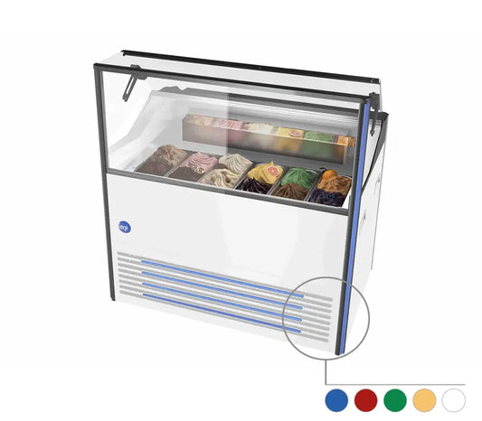 VETRINE E BANCHI REFRIGERATI PER GELATI E SURGELATI - DELIGHT 6 LITE - IARP - ATTREZZATURA PROFESSIONALE