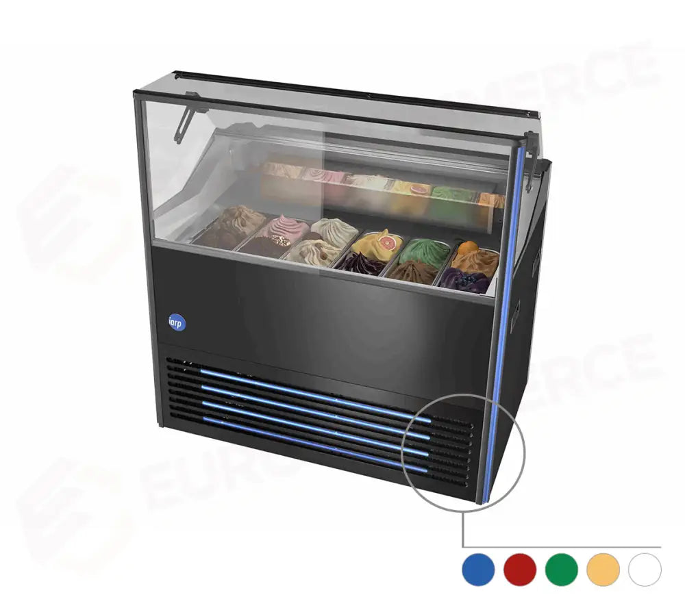 VETRINE E BANCHI REFRIGERATI PER GELATI E SURGELATI - DELIGHT 6 PRIME - IARP - ATTREZZATURA PROFESSIONALE