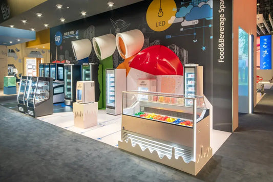 VETRINE E BANCHI REFRIGERATI PER GELATI E SURGELATI - DELIGHT 9 LITE - IARP - ATTREZZATURA PROFESSIONALE