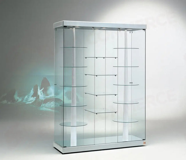 VITRINES TOURNANTES BLACK&WHITE 143X53X200 CM - 140/G - ITALVETRINE