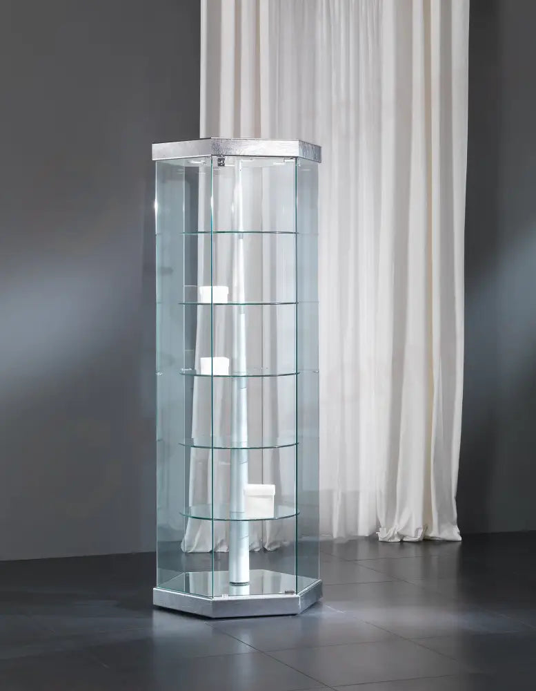 VETRINE GIREVOLI BLACK&WHITE 74X74X200 CM - 7/G - ITALVETRINE