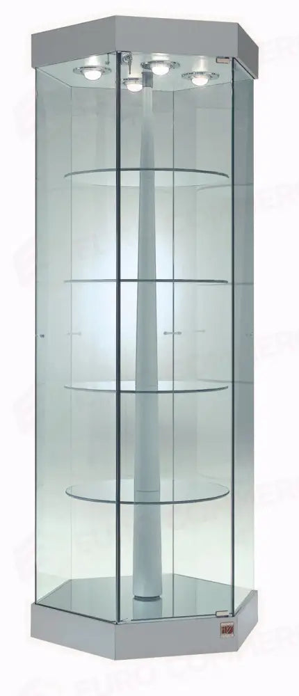 VETRINE GIREVOLI LAMINATO 74X74X188 CM - 201/GL - ITALVETRINE
