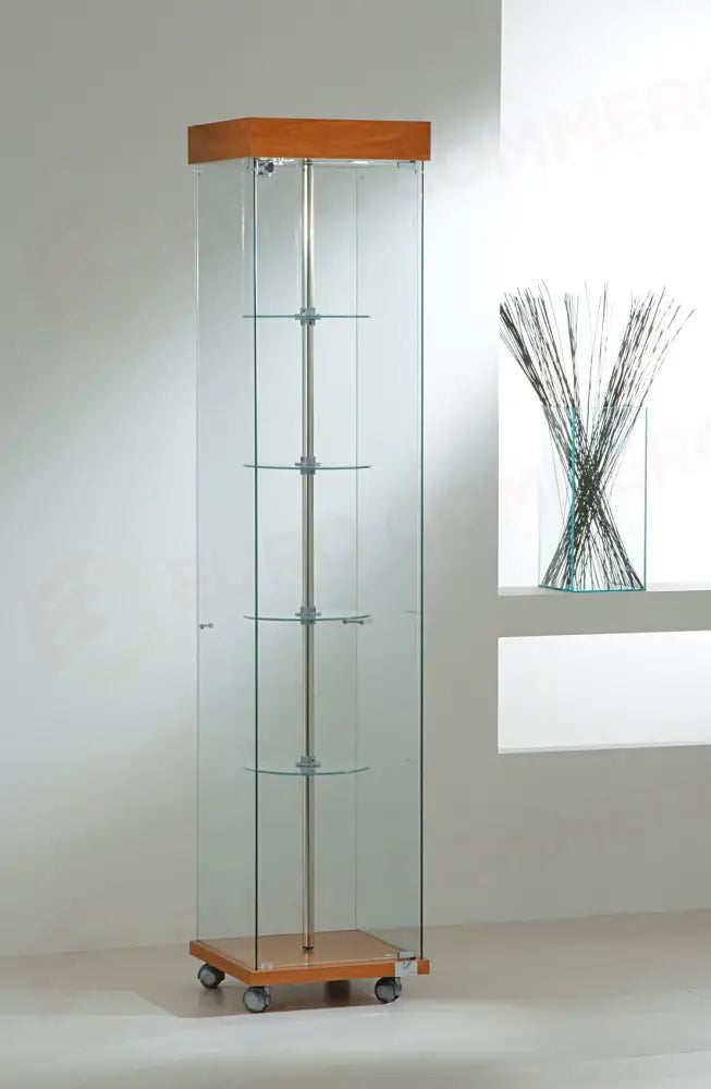 VETRINE GIREVOLI LAMINATO LIGHT 40X40X187 CM - 4/18G - ITALVETRINE