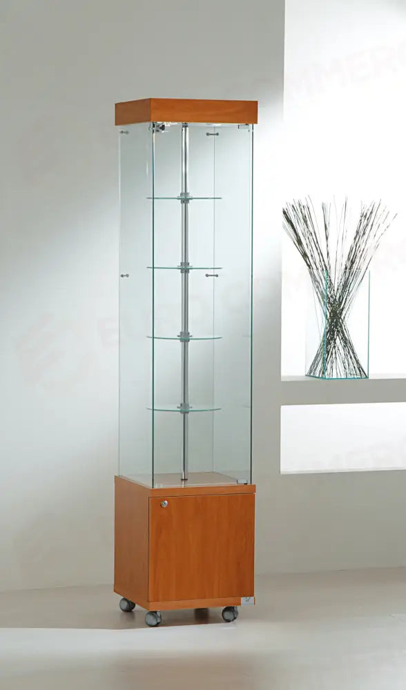 VETRINE GIREVOLI LAMINATO LIGHT 40X40X187 CM - 4/18GM - ITALVETRINE