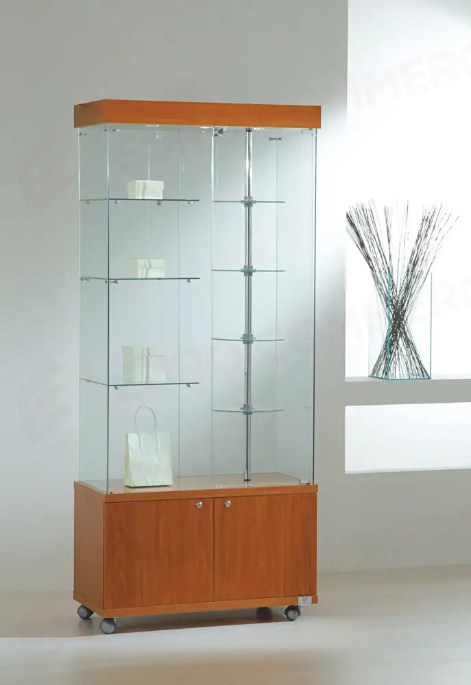 VETRINE GIREVOLI LAMINATO LIGHT 77X40X187 CM - 8/18GM - ITALVETRINE