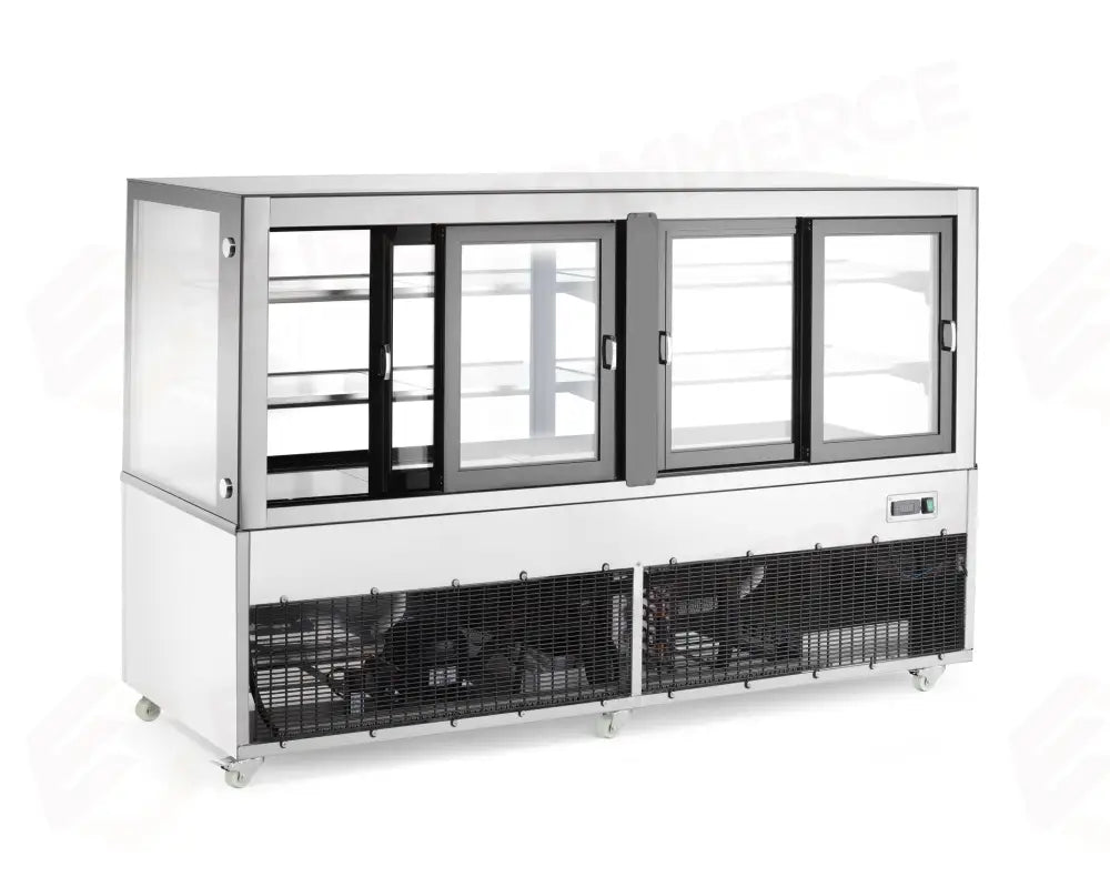 VETRINE REFRIGERATE CON 2 RIPIANI ARKTIC 230V/500W 677X1824X(H)1230MM - 233467
