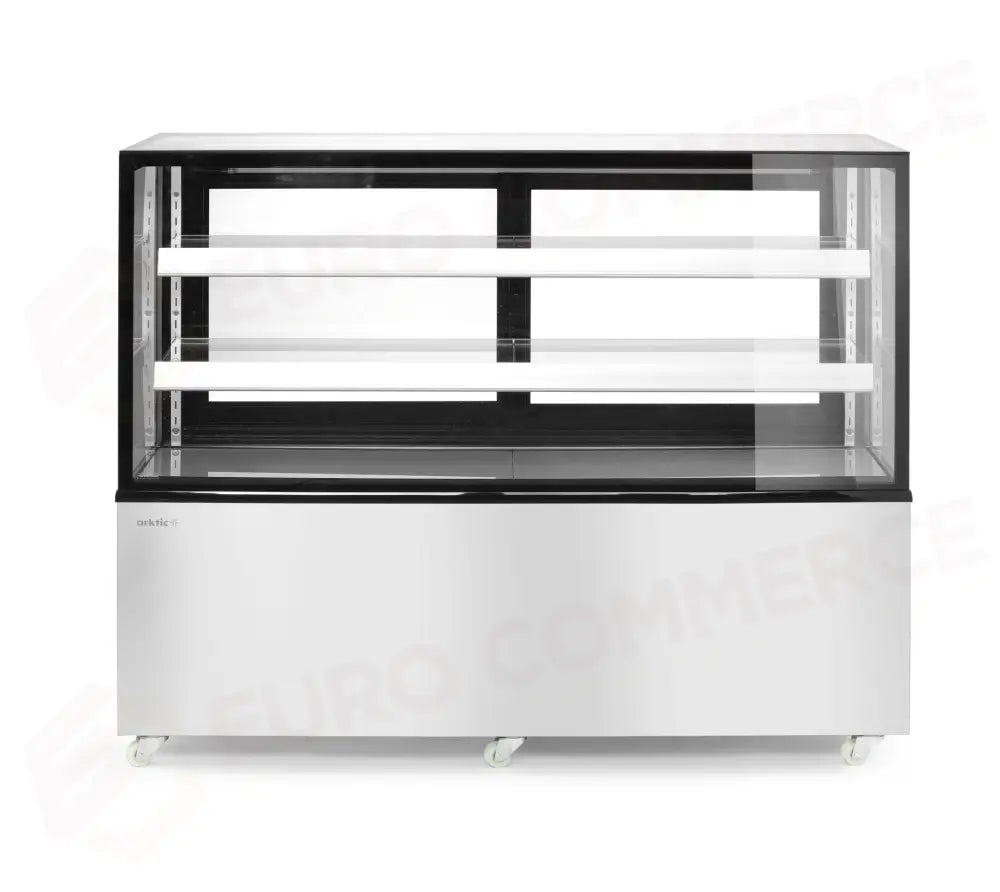 VETRINE REFRIGERATE CON 2 RIPIANI ARKTIC 510L 230V/490W 1524X677X(H)1230MM - 233375