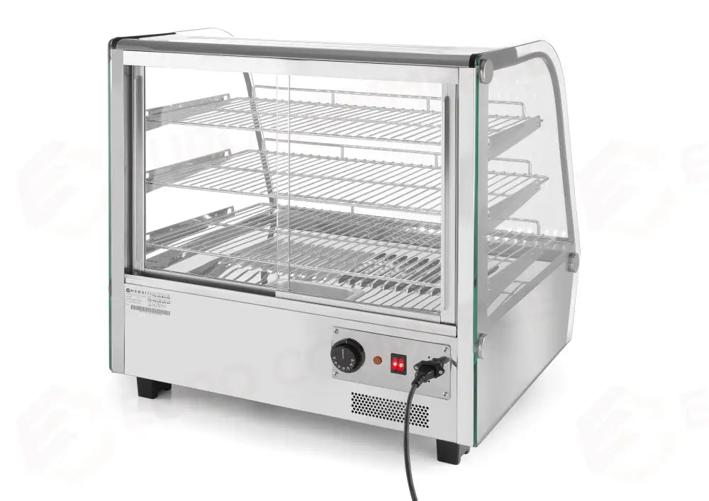 VETRINETTA DA BANCO RISCALDATA HENDI 160 LITRI 230V/1500W 885X570X(H)680MM - 233733