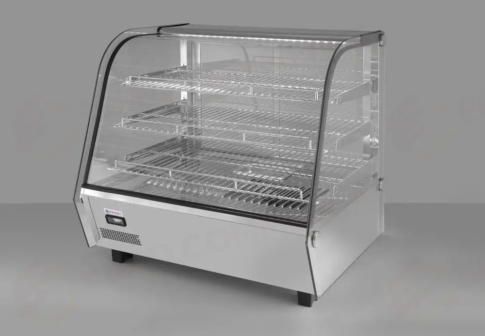 VETRINETTA DA BANCO RISCALDATA HENDI 160 LITRI 230V/1500W 885X570X(H)680MM - 233733