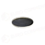VISTO BLACK STOLT PIATTO PIANO 25,5 CM - 20255-161025 - ID FINE