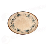 VOYAGE NAVY LONA OVAL PLATE 36 CM - 20001-113036 - ID FINE