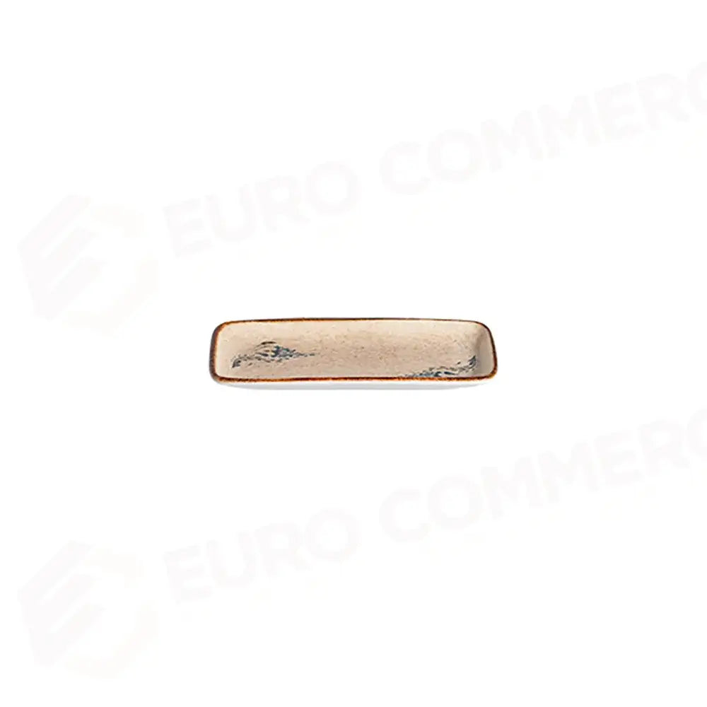VOYAGE NAVY QUADRO RECTANGULAR PLATE 22 CM (22 * 10) - 20001-151622 - ID FINE