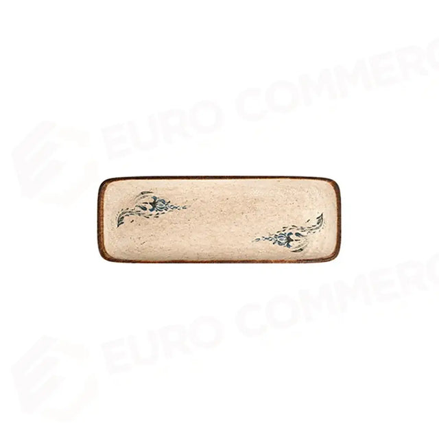 VOYAGE NAVY QUADRO RECTANGULAR PLATE 30 CM (30 * 11) - 20001-151630 - ID FINE
