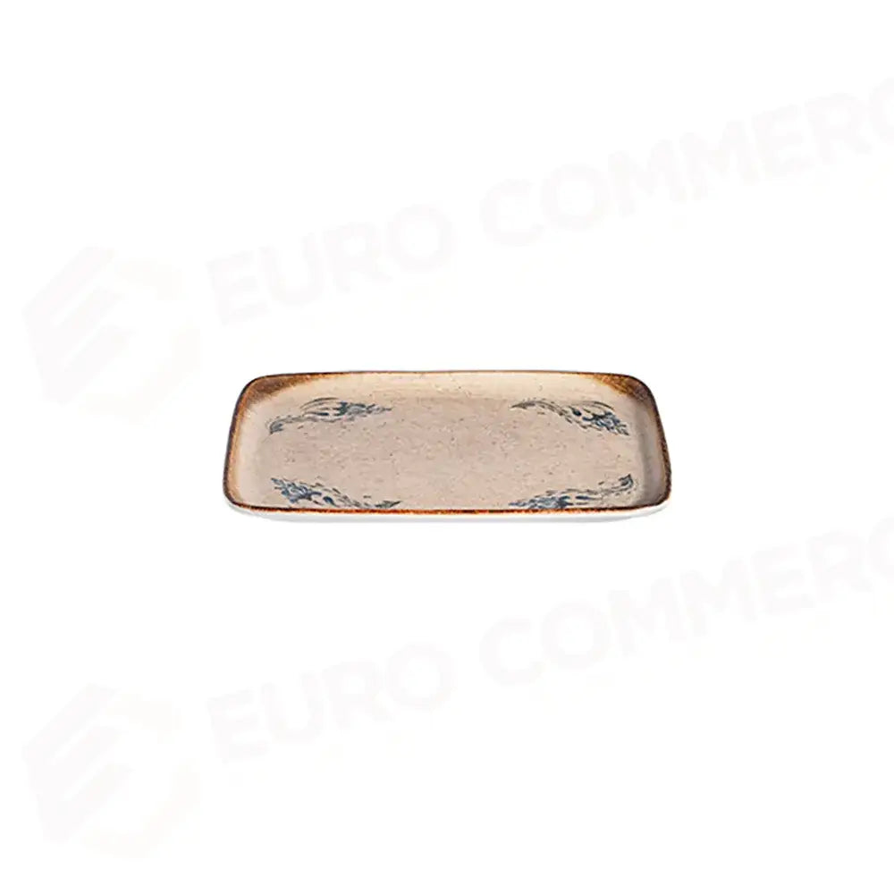 VOYAGE NAVY QUADRO RECTANGULAR PLATE 31 CM (27 * 20) - 20001-151631 - ID FINE
