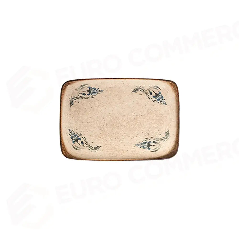 VOYAGE NAVY QUADRO RECTANGULAR PLATE 31 CM (27 * 20) - 20001-151631 - ID FINE
